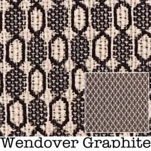 Wendover Graphite fabric swatch