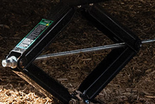 Stabilizer jack detail